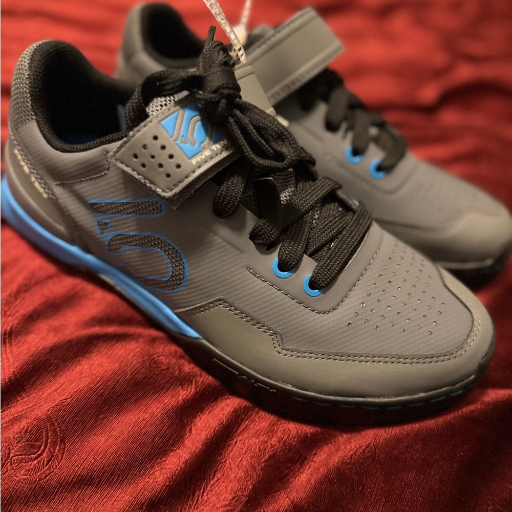 Women’s  Gray and Blue Athletic Shoes